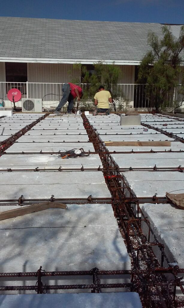 Casa bethesda expansion roof construction 