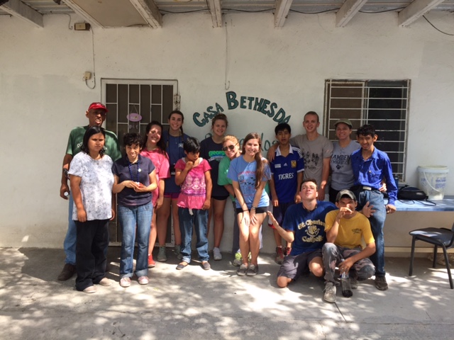 Casa Bethesda residents group photo pictured outside their home