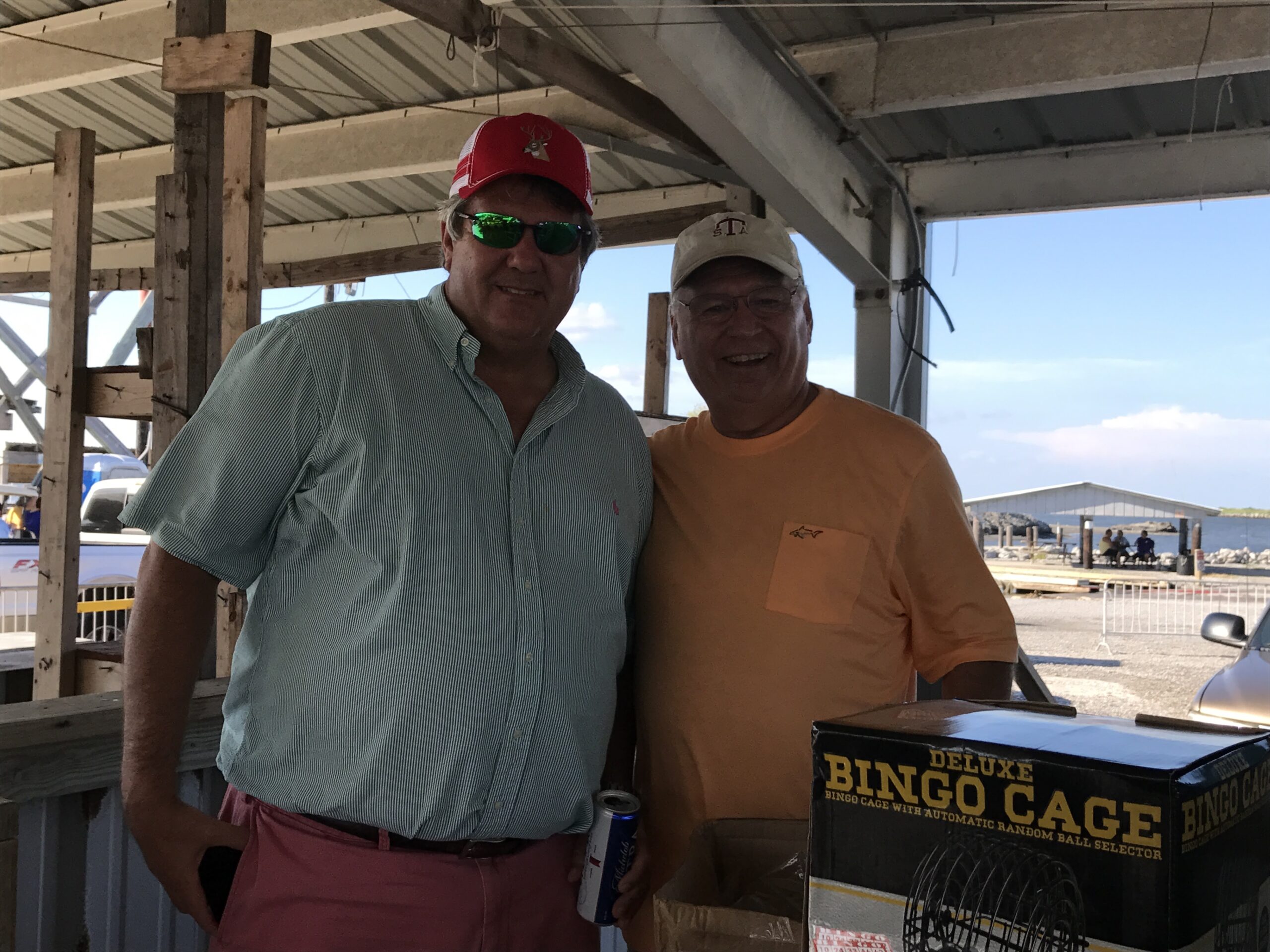 grand isle slam presentation at the boat launch